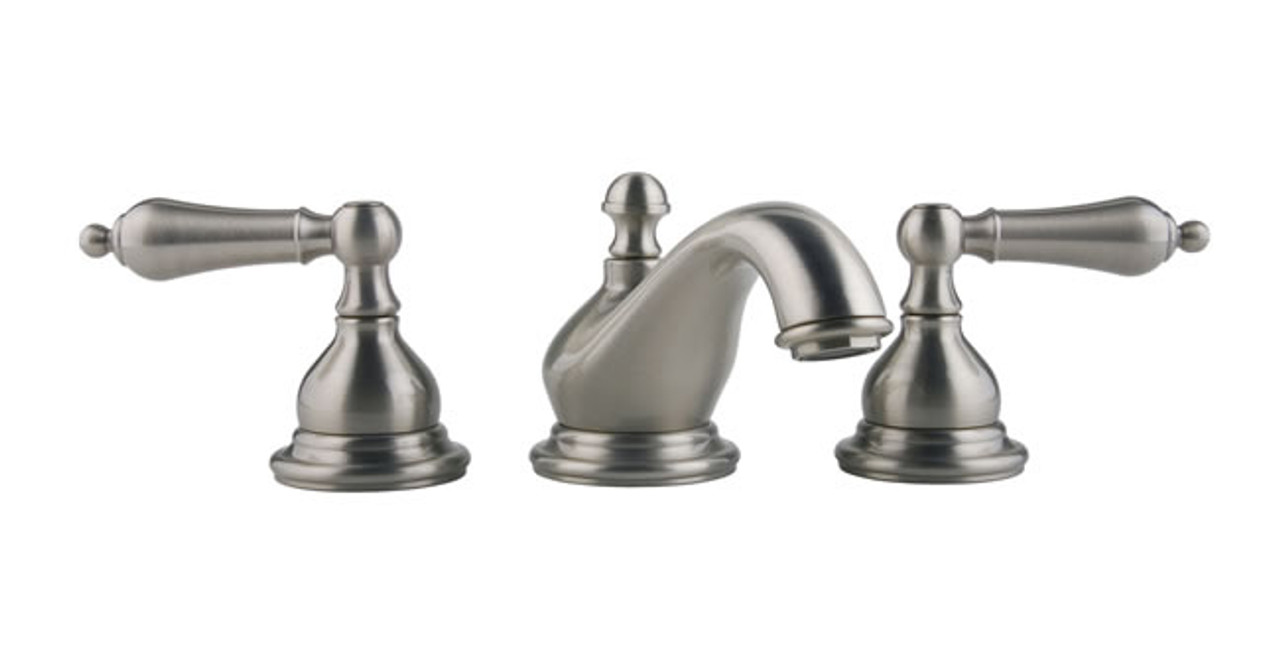 Meridian 2024120 - Widespread Lavatory Faucet Lever Handles (Solid Brass Construction) - Brushed Nickel