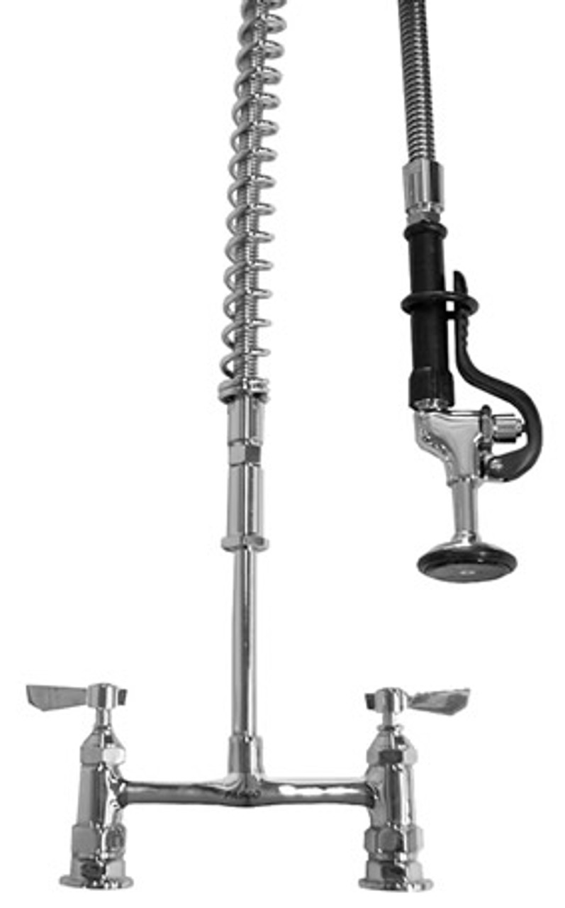 Pasco - 33003 - 8-inch DK MOUNT PRE-RINSE/ MTL HNDL