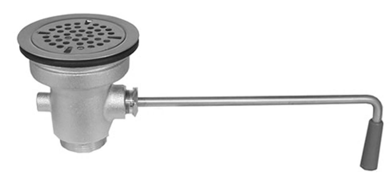 Pasco - 33127 - 3-1/2-inch X2-inch TWIST LEVER DRAIN