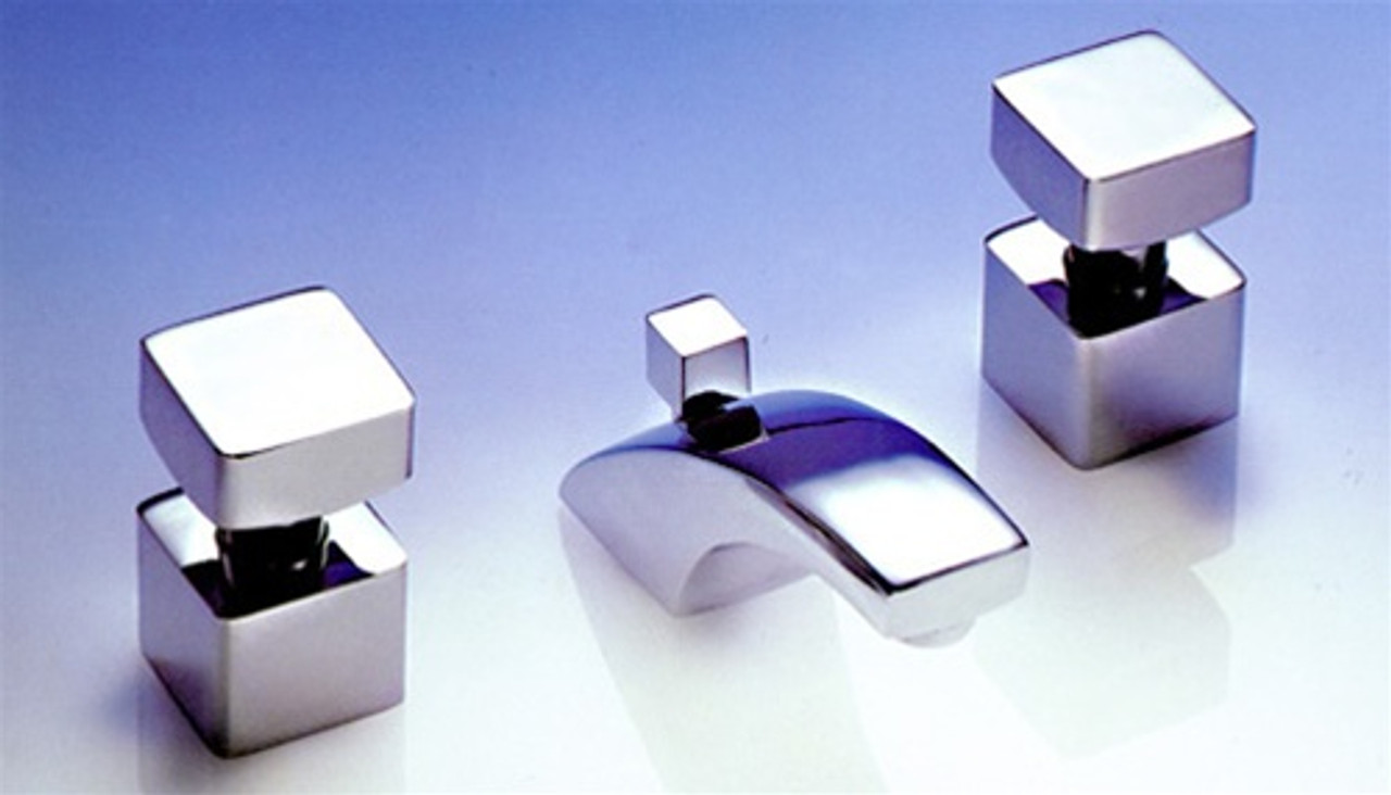 Paul Decorative - 2046TA Ronda Polished Chrome Widespread Bathroom Faucet