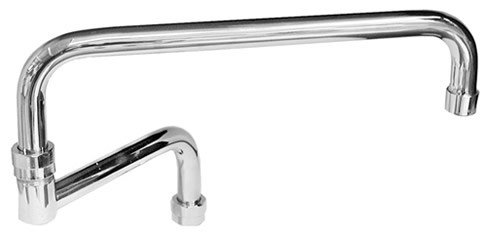Pasco - 33850 - 18-inch TWIN SEAL DOUBLE SWING SPOUT