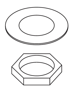 Pfister Faucets 950-881 - Hex Nut & Washer