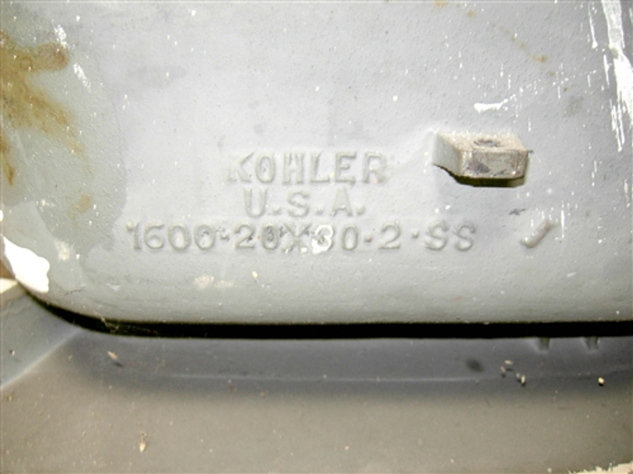 Kohler Vintage Cast Iron Farm Sink for Wall Mounted Faucets (#110)