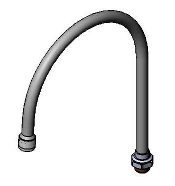 T&S Brass - 135X-LAM - 135X w/ B-0199-21 LAMINAR CONTROL DEVICE