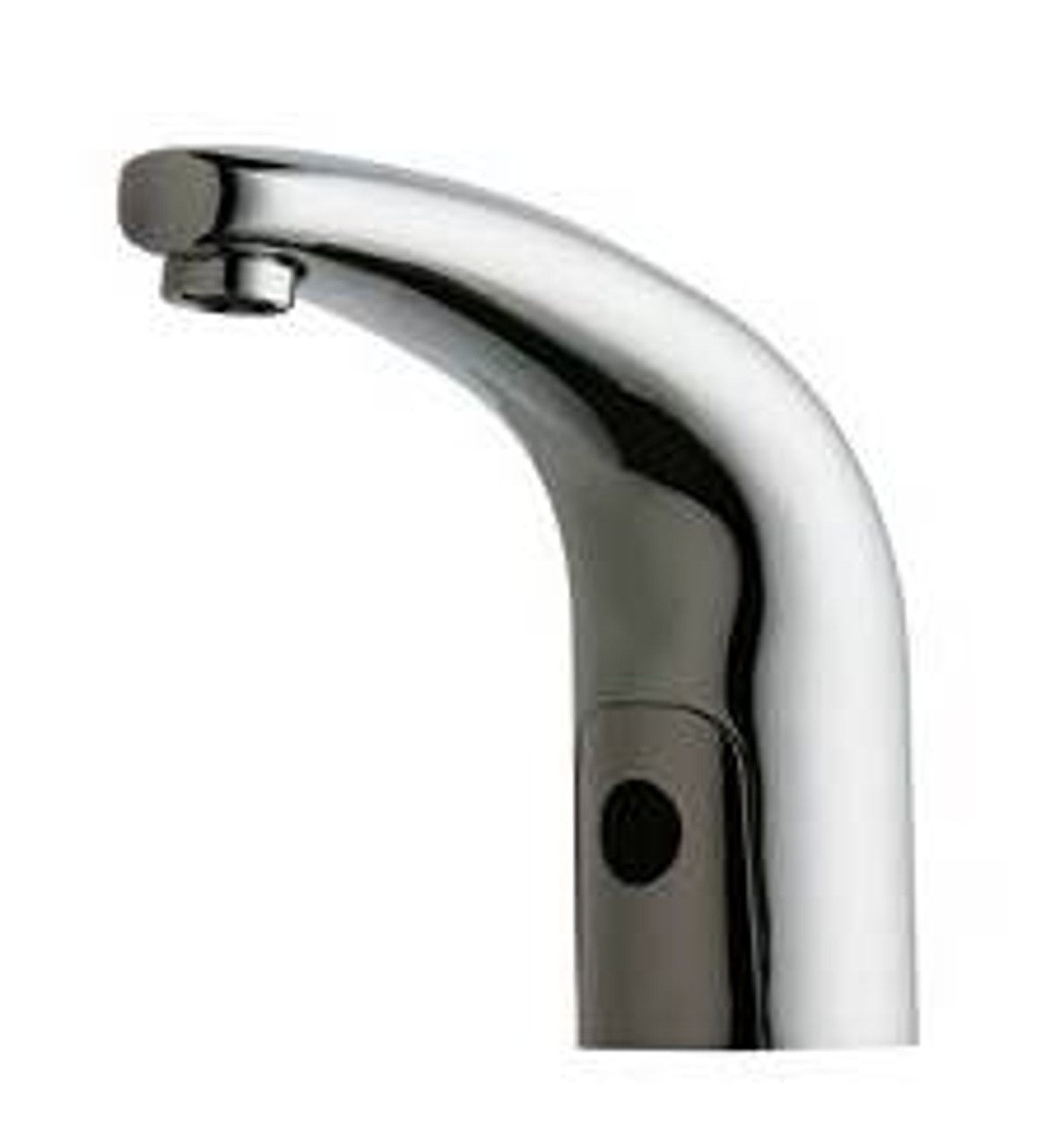 Hytronics - Single Hole Faucet, Deck Mount, Traditional Electronic Lavatory Faucet with Dual Beam Infrared Sensor