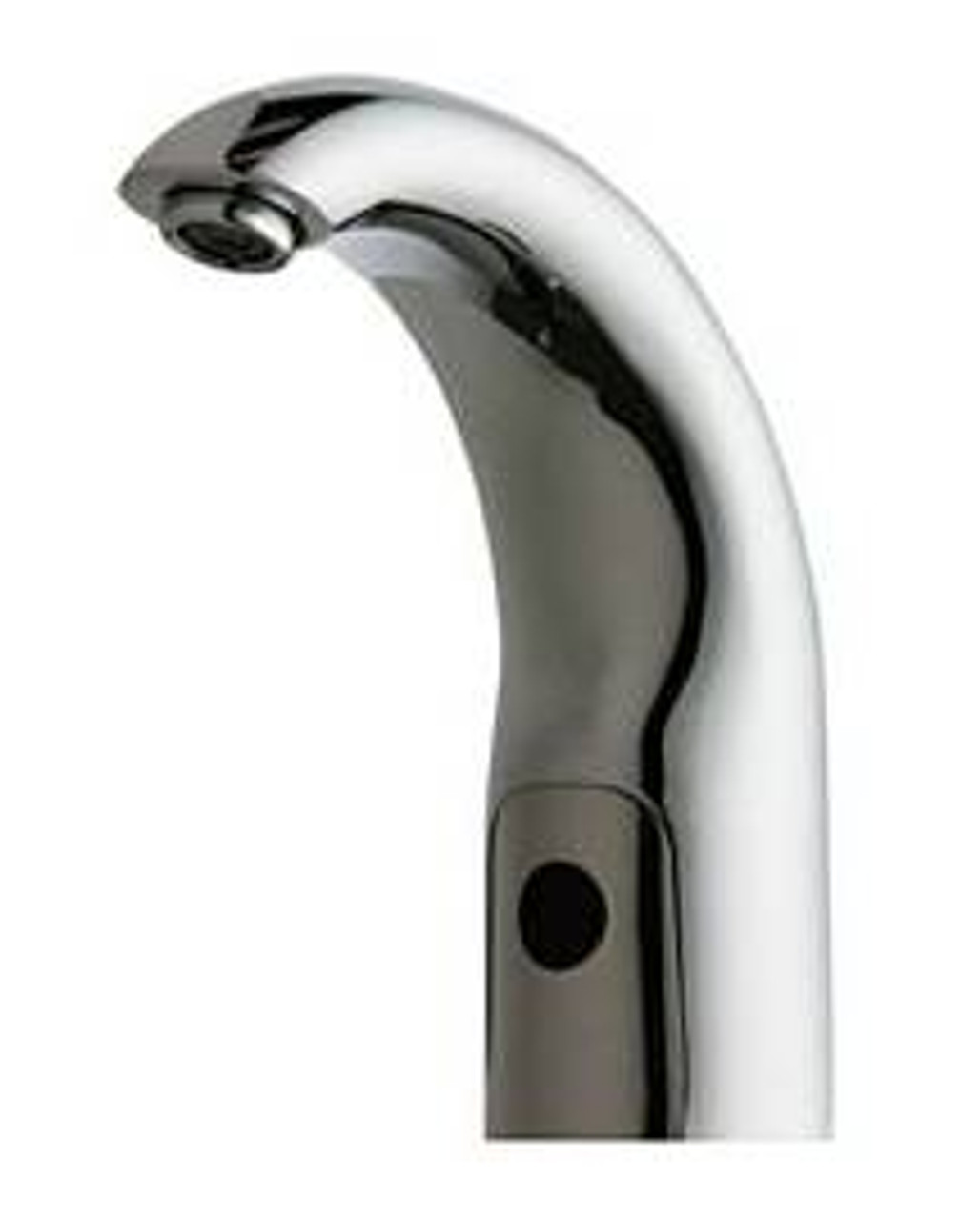 Hytronics - Single Hole Faucet, Deck Mount, Contemporary Electronic Lavatory Faucet with Dual Beam Infrared Sensor