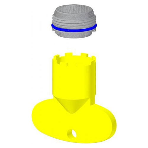 Chicago Faucet 243.145.AB.1 Outlet Kit Cache-Tt 0.5 Gpm Spy W/ Key