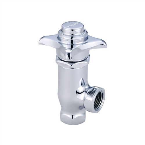 Central Brass 0333-1/2 Self-Close Angle Stop, Chrome