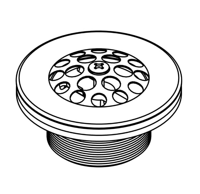 CENTRAL BRASS G-3009-A Multi Tub Trip Lever Bath Drain-Strainer Group