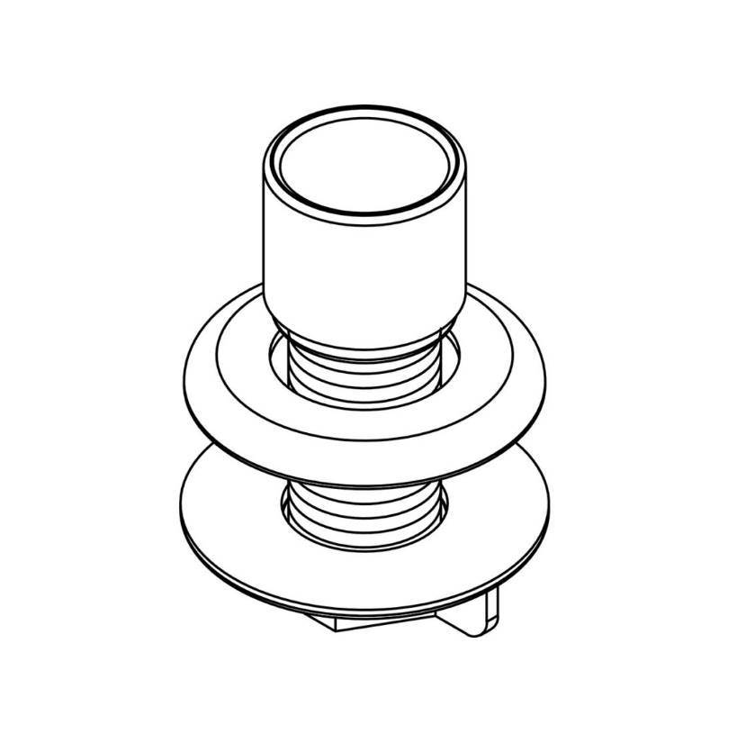 CENTRAL BRASS CS-45003 Hose Guide and Mounting Kit for 1130