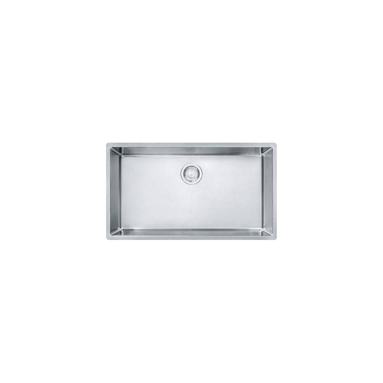 Franke CUX11030 Cube 31 1/2" Single Basin Undermount Kitchen Sink, Stainless Steel 