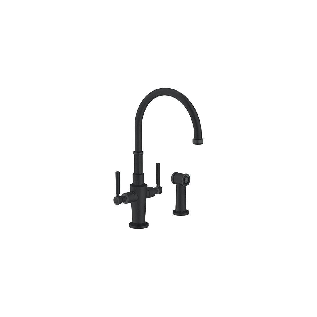 Franke FFPS5220 Absinthe Pull Out Kitchen Faucet, Matte Black
