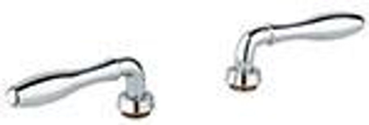 Grohe - 	18 732 000 Chrome Plated H&C Lever Handle (2)