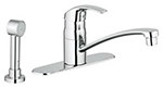 Grohe 31352001 - Eurosmart w/ side spray (with escutcheon)