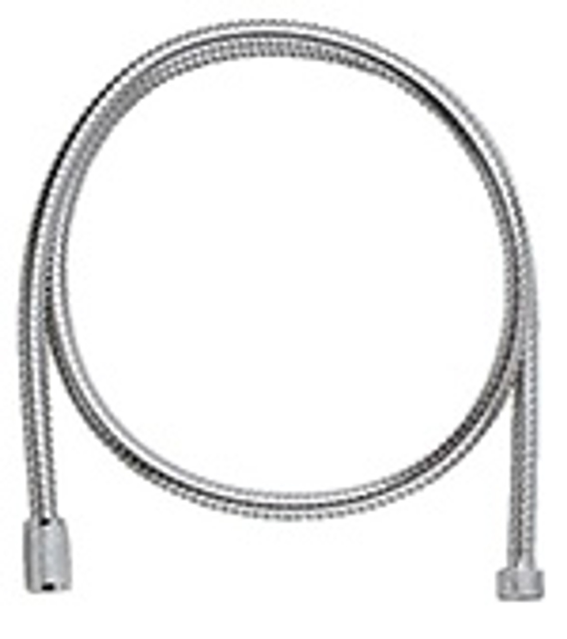 Grohe - 	28 105 000 59-inch Chrome Plated Metal Hose