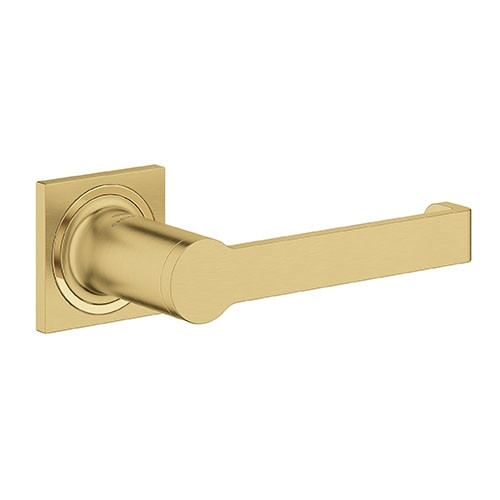 Grohe 40279GN1 Allure New Toilet Paper Holder Without Cover, Brushed Cool Sunrise (Gold)
