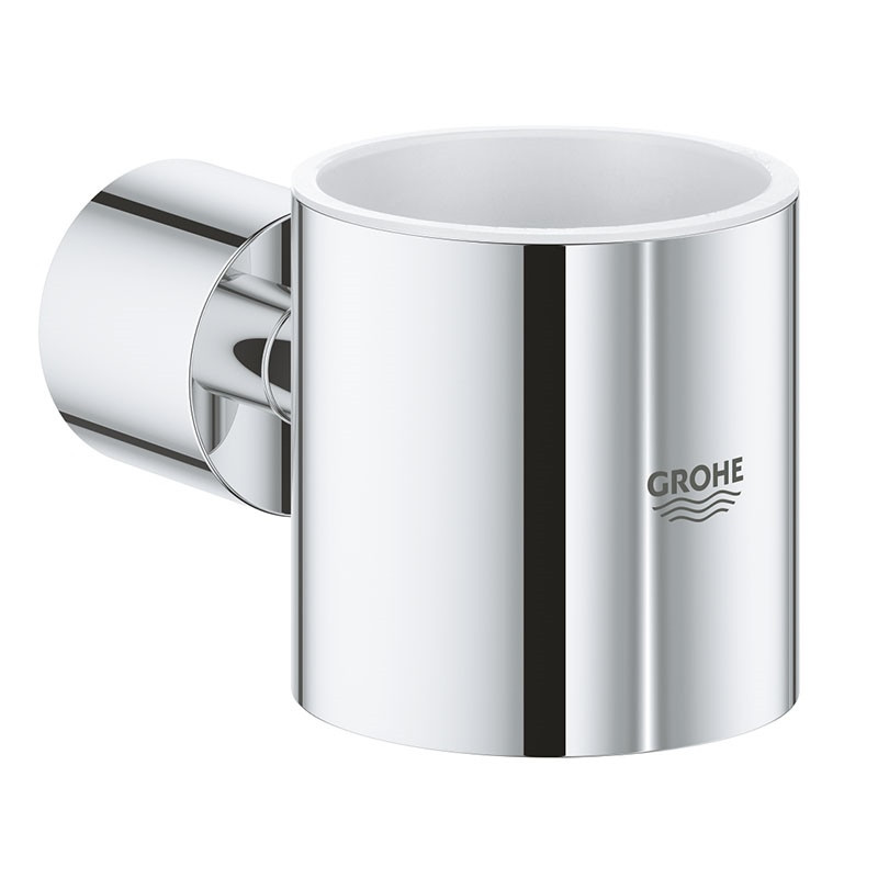 Grohe 40304003 ATRIO NEW GLASS HOLDER - CHROME