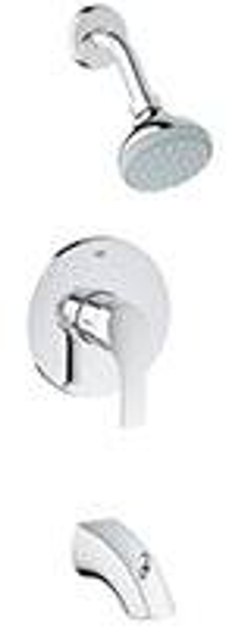 Grohe 35012002 Eurosmart 2015 PBV set conc. bath US (Chrome)