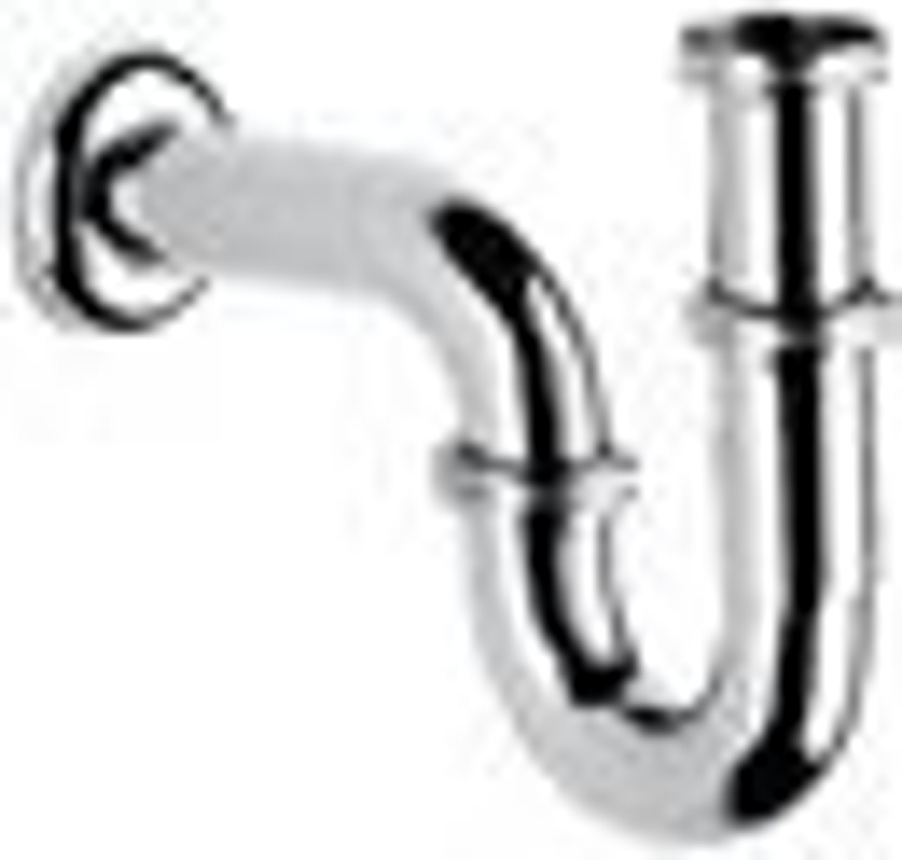 Grohe 28947000 P-Trap 1 1/4 (Chrome) - Replacement Faucet Part