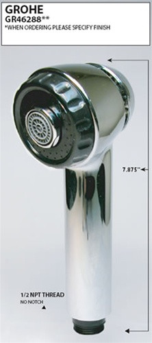 Grohe - 46288000 - Chrome Plated Handspray