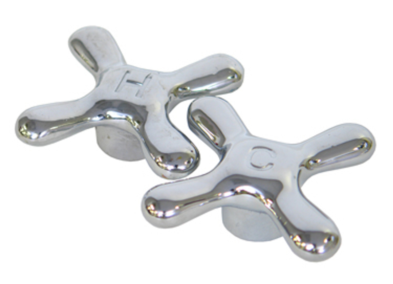 Kissler - 98-5310 - Kissler Pair Brass Cross Handles