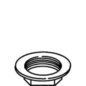 Kohler 20496-BC - Brite Chrome Locknut