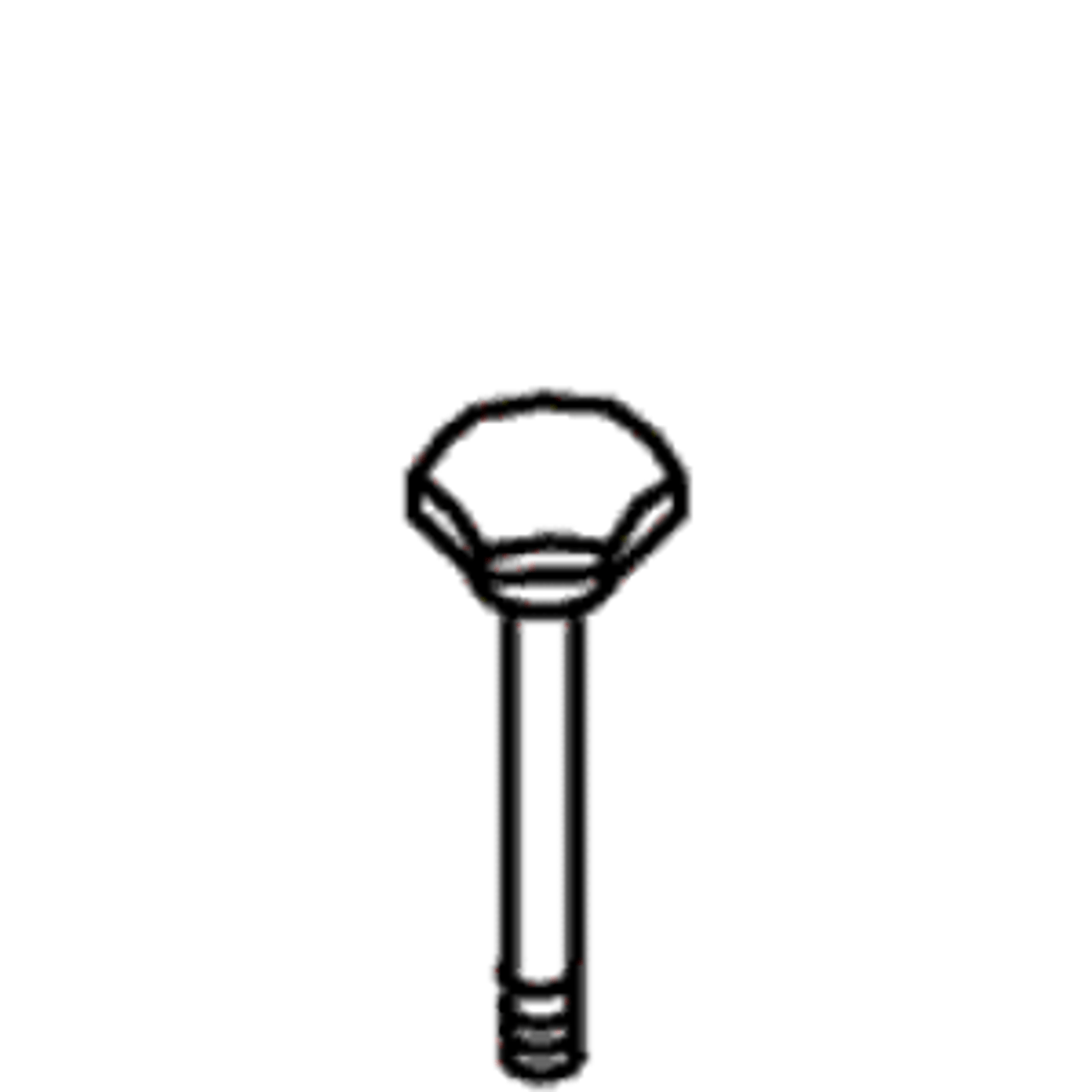 Kohler 20536-CP - Polished Chrome Knob & Stem