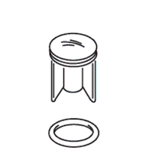 Kohler 21318-VF - Polished Brass Stopper Assembly