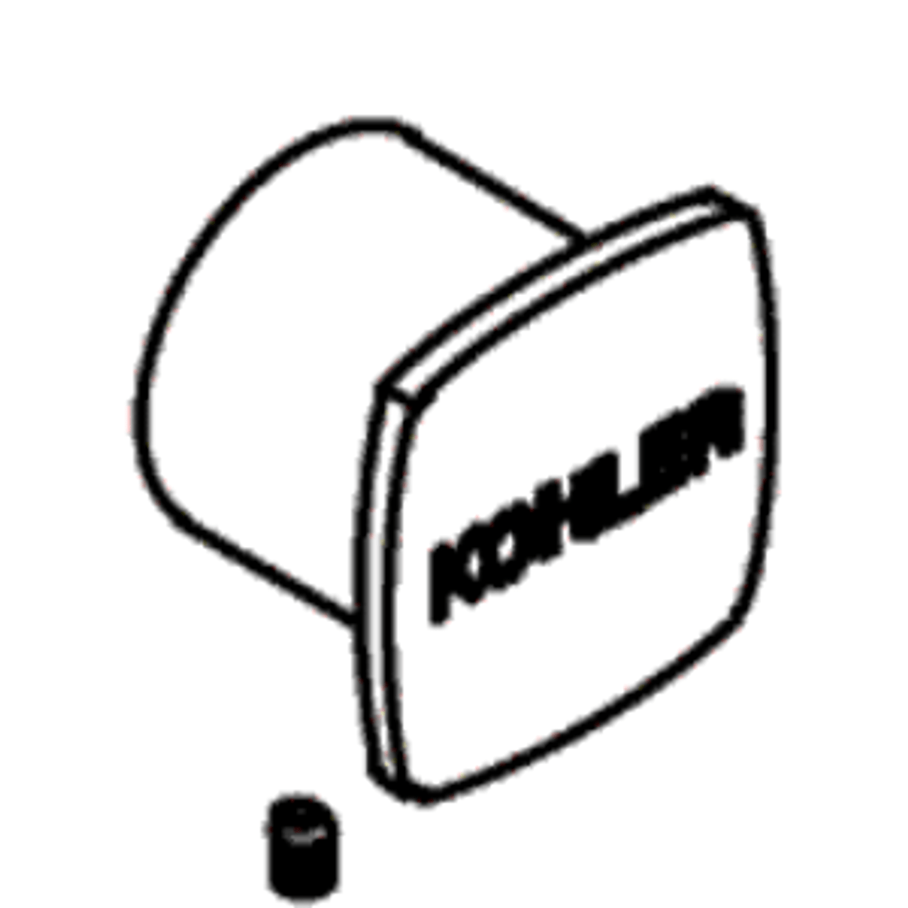 Kohler 20364-AU - Gold Knob S/A