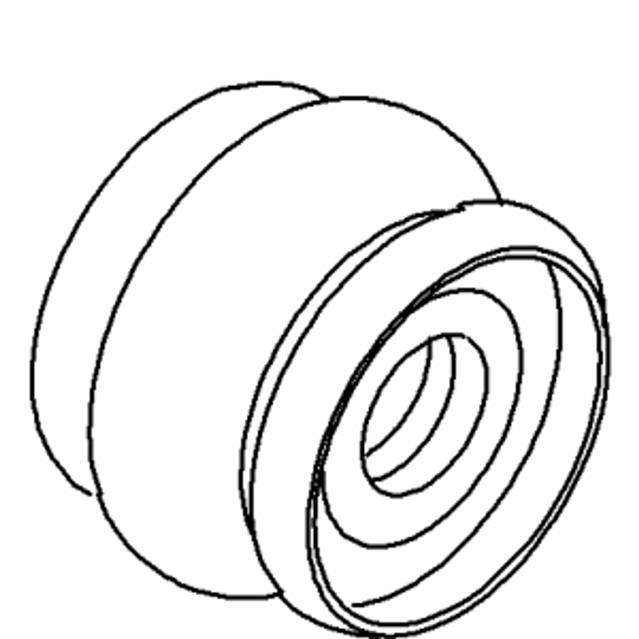 Kohler 36635-BN - Brushed Nickel Cap End Kohler 36635-BN - Brushed Nickel Cap End