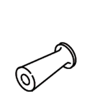 Kohler 21257-VF - Large Polished Brass Sleeve