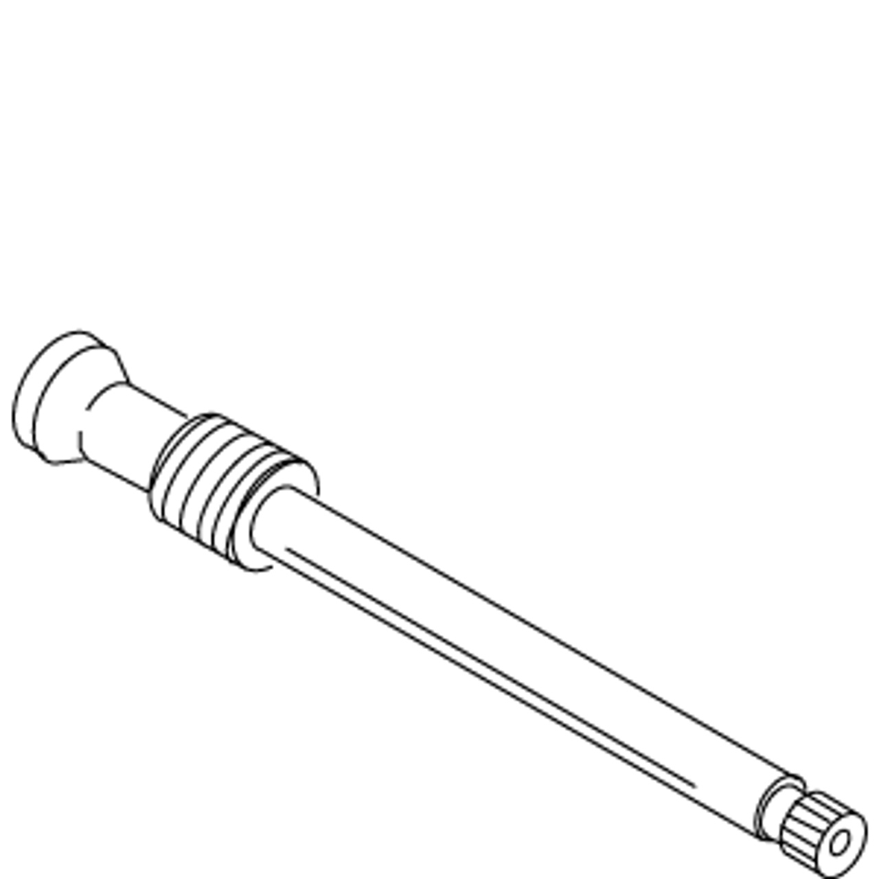 Kohler 22862-BC - Brite Chrome Diverter Stem