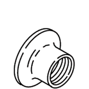 Kohler 22904-BN - Brushed Nickle Escutcheon