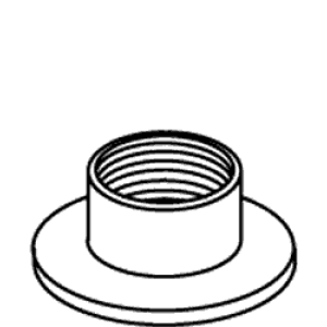 Kohler 39941-VF - Polished Brass Escutcheon