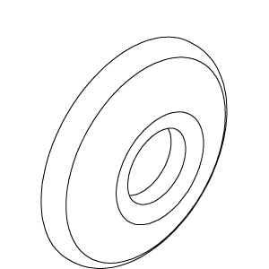 Kohler 20429-VF - Polished Brass Shower Arm Flange