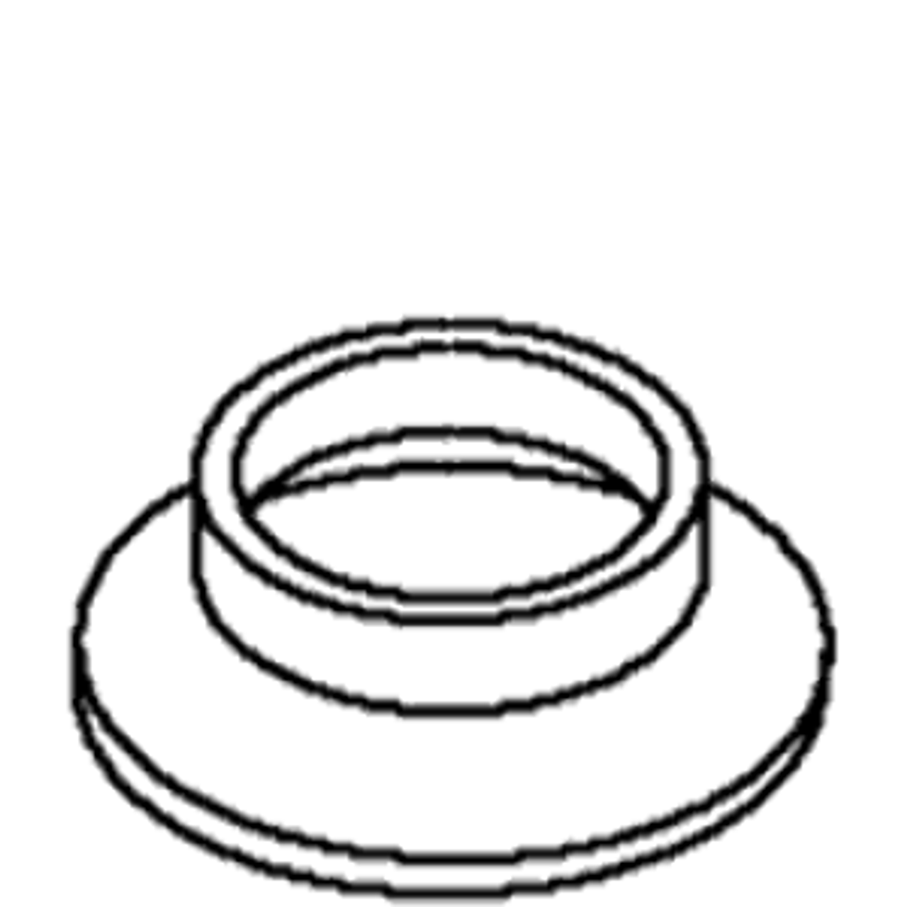 Kohler 40000-VF - Polished Brass Escutcheon