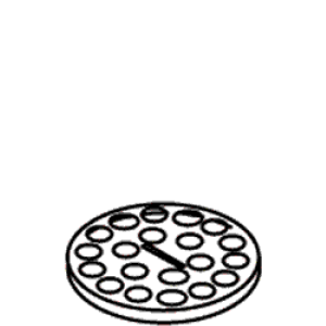 Kohler 41802-BC - Brite Chrome Strainer Plate