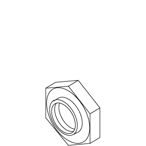 Kohler 35011-CP - Polished Chrome Nut