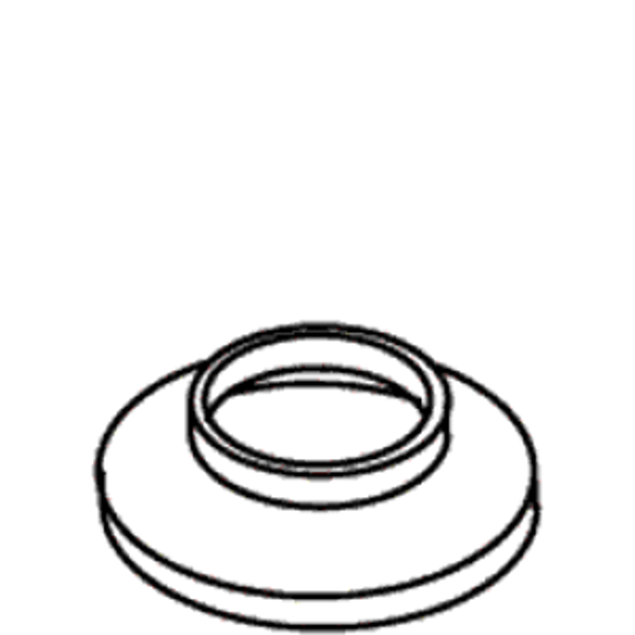 Kohler 21609-CP - Polished Chrome Escutcheon