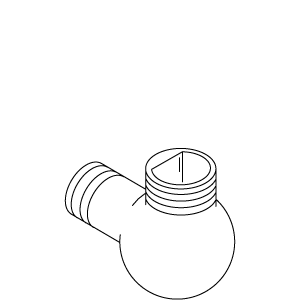 Kohler 40778-CP - Polished Chrome Ball Connection