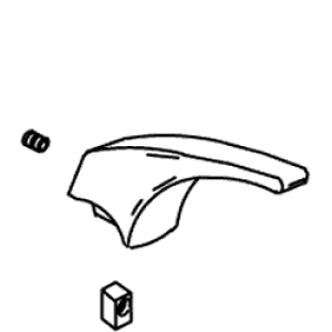 Kohler 30414-CP - Polished Chrome Lever Handle