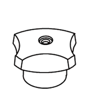 Kohler 41981-CP - Polished Chrome Plain Handle