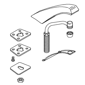 Kohler 76296-CP - Polished Chrome Spout
