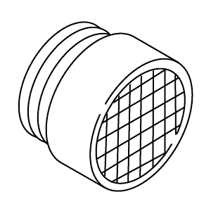 Kohler 41056-VF - Polished Brass Aerator