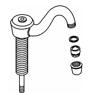 Kohler 73105-CP - Polished Chrome Spout