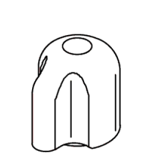 Kohler 57745-CP - SM Polished Chrome Trend Handle