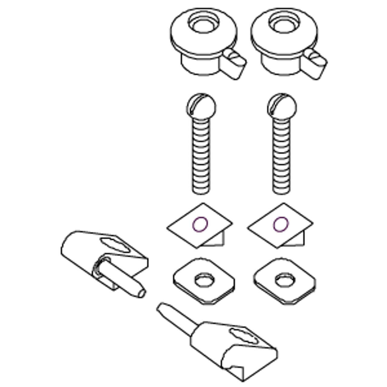 Kohler 52033-24 - Expresso Hinge Kit