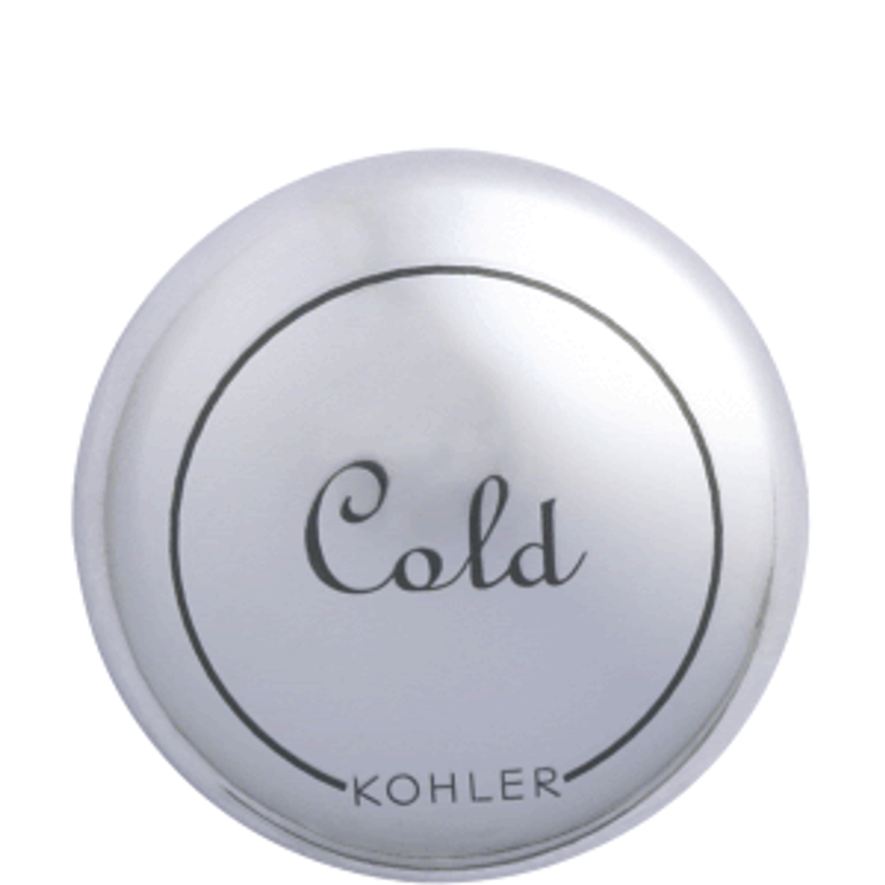Kohler 78662-CP - Polished Chrome Cold Plug Button