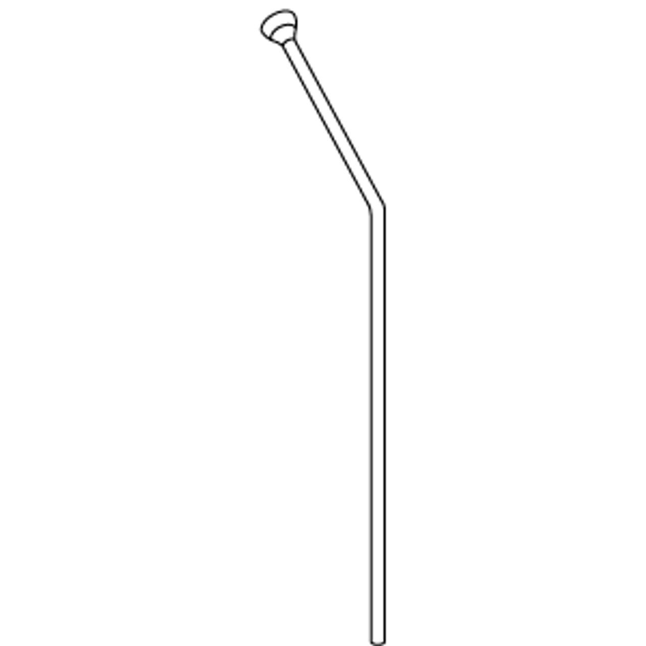 Kohler 77883-CP - Polished Chrome Pop Up Rod Bent