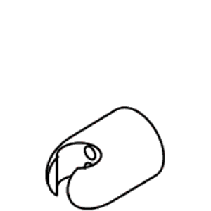 Kohler 88079-CP - Polished Chrome Spray Holder